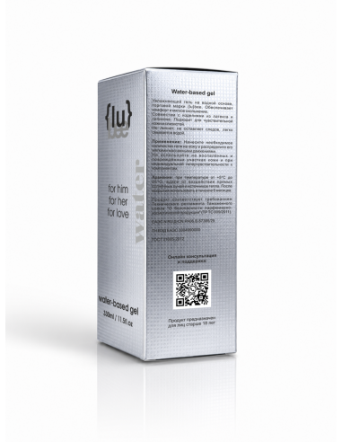 Увлажняющий гель Lu bee - water-based, на водной основе 330мл 02344LS